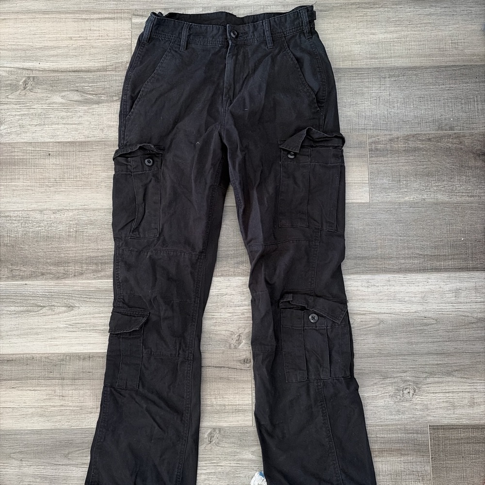 Women’s Black Cargo Pants